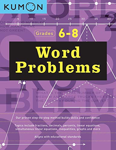 Kumon Maths Boosters Word Problems Grades 6-8