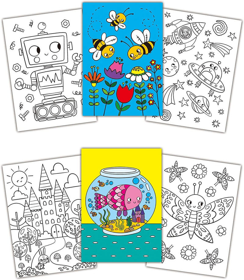 [2-Pack] Galt Bumper Colouring Book