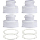 Maymom Conversion Kit for Medela Breast Pumps w/ Sealing Rings 4/Pack