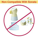 Maymom Conversion Kit for Medela Breast Pumps w/ Sealing Rings 4/Pack