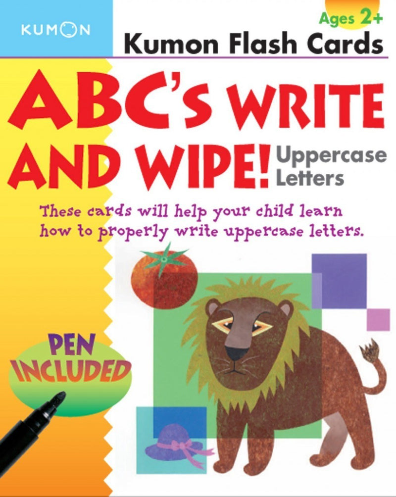 Kumon Flash Cards : ABC write and wipe : Uppercase
