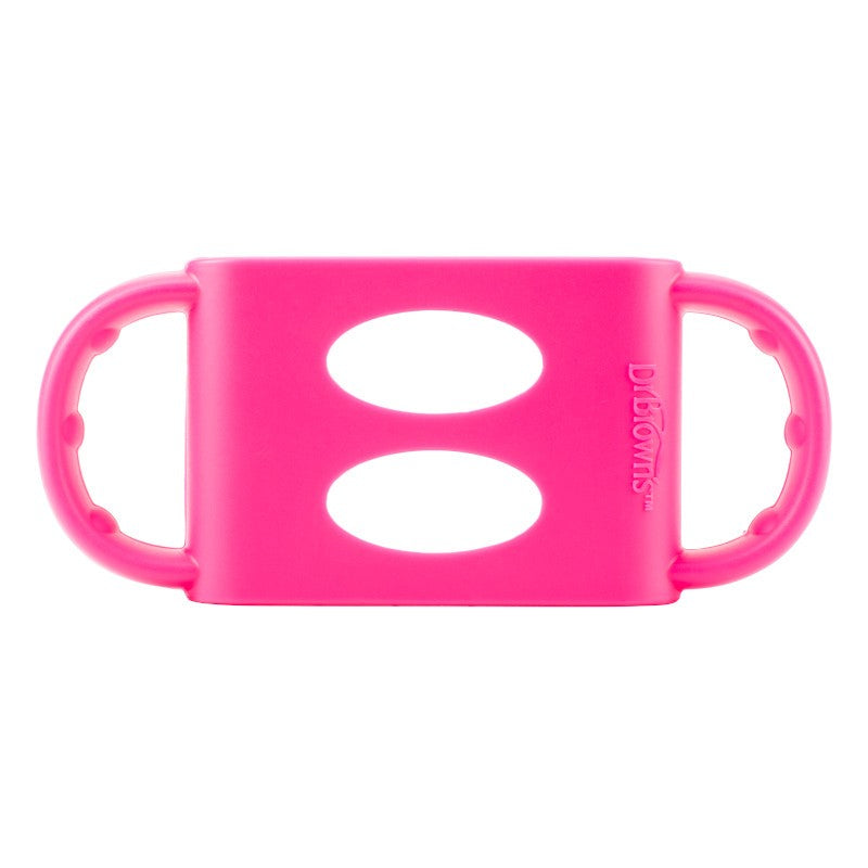 [Bundle of 2] Dr Brown's Wide-Neck Silicone Handles, Pink