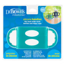 [Bundle of 2] Dr Brown's Wide-Neck Silicone Handles, Turquoise