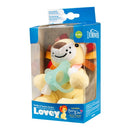 Dr Brown's Lonny The Lion Lovey W/ Aqua One Piece Pacifier