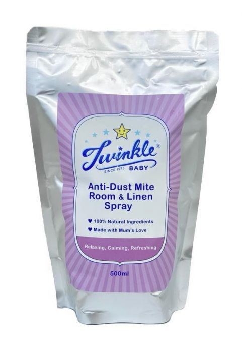 Twinkle Baby Anti Dust Mite Room/Linen Spray Refill Pack - 500ml