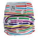Moo Moo Kow Cloth Diaper One Size Aplix - Rainbow