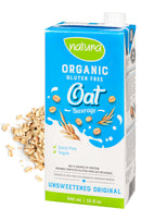 Natur-A Oat Beverage - Original Unsweetened (Organic),946 Ml (Bundle Of 12 Packs) [Exp: 08/25]