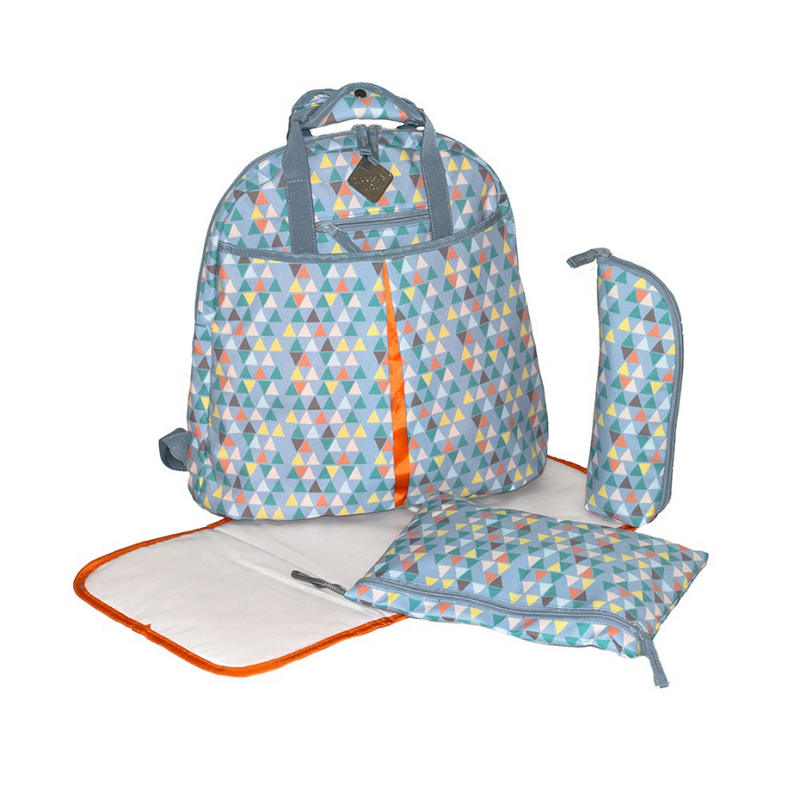 Okiedog Freckles Backpack Triangle Drop Blue