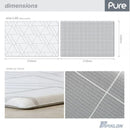 [1 Yr Local Warranty] Parklon Bubble UP Mat Angle DIA (Size L40)