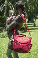 Okiedog Sumo Diaper Bag Scribbles Red