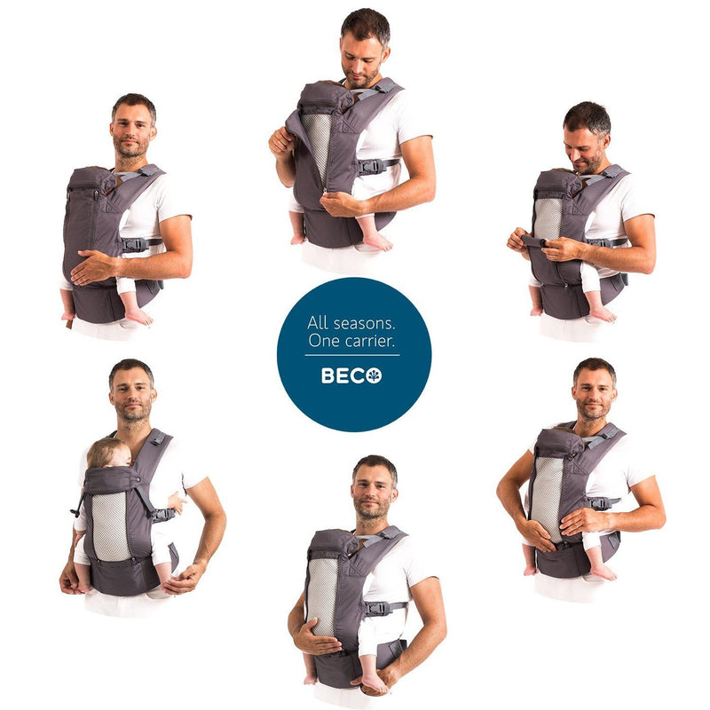 Beco 8 Baby Carrier - Teal Charcoal (One Year Warranty)