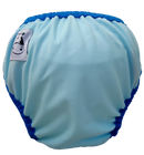 Moo Moo Kow One Size Swim Diaper - Baby Blue