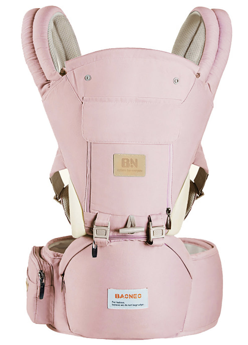 Lucky Baby Baoneo 3in1 Ergonomic Newborn Toddler Carrier - Classic Pink (1 Year Warranty)