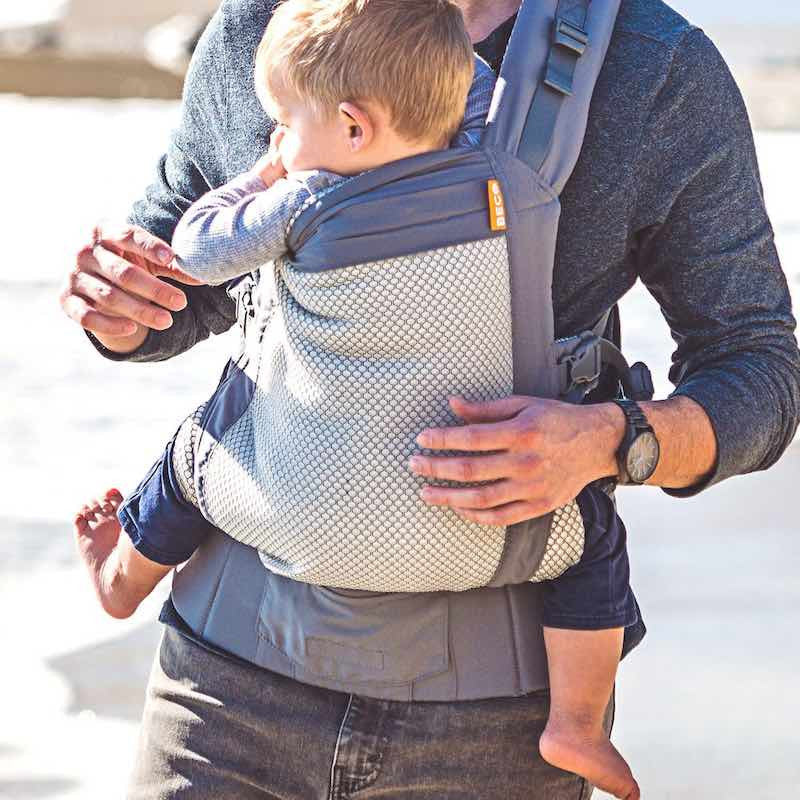 Beco Toddler Baby Carrier - Cool Dark Grey - One Year Warranty