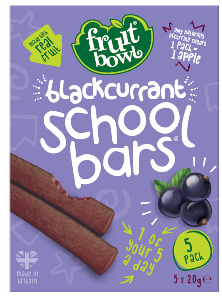 Fruit Bowl School Bars - Blackcurrant (5 x 20g)