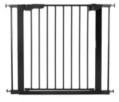 Baby Dan Premier Pressure Fit Safety Gate with 2 extensions (Black)