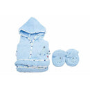 Owen 2pc Bathrobe & Slippers Set 100% cotton - 5 Designs