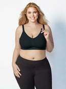 Bravado Body Silk Seamless Nursing Bra - Black (5 Sizes)