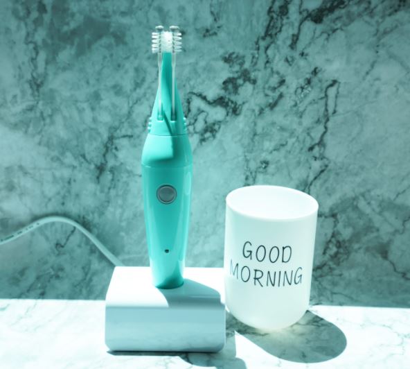 Mobilesteri 4D Double Helix Roll Brush Electric Toothbrush Set For Adult Or Teenagers