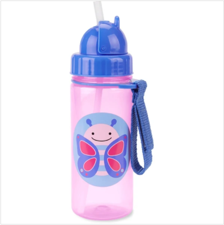 Skip Hop Zoo PP Straw Bottle - Butterfly