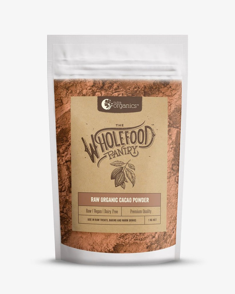 Nutra Organics Raw Organic Cacao Powder 1kg