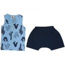 Puco Premium Sleeveless Set Cactus Blue - 4 Sizes!