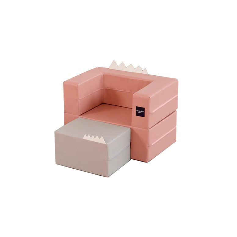 Designskin Cake Sofa Plus - Rose Beige + Mint Grey (Type C)