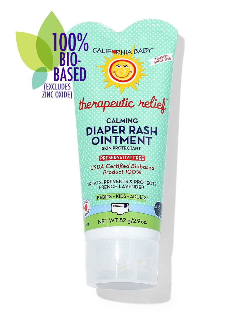 California Baby Therapeutic Relief Calming Diaper Rash Cream Tube 2.9oz Exp: 03/24