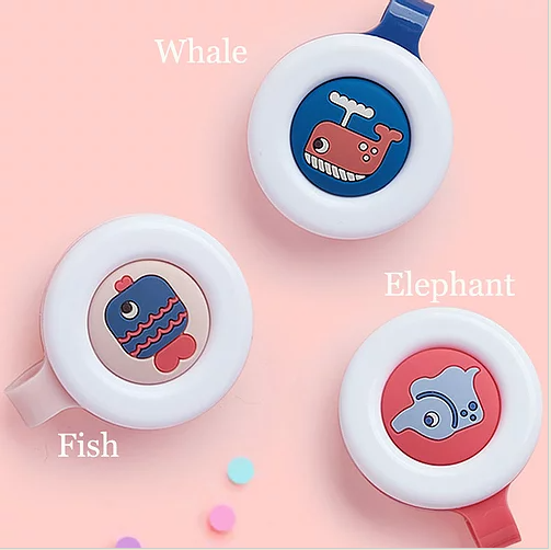 [Pack Of 4] Babycare Baby Protecting Clip - Whale