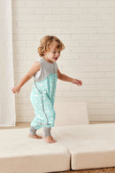 Love To Dream Sleep Suit Organic 0.2 Tog - Turquoise