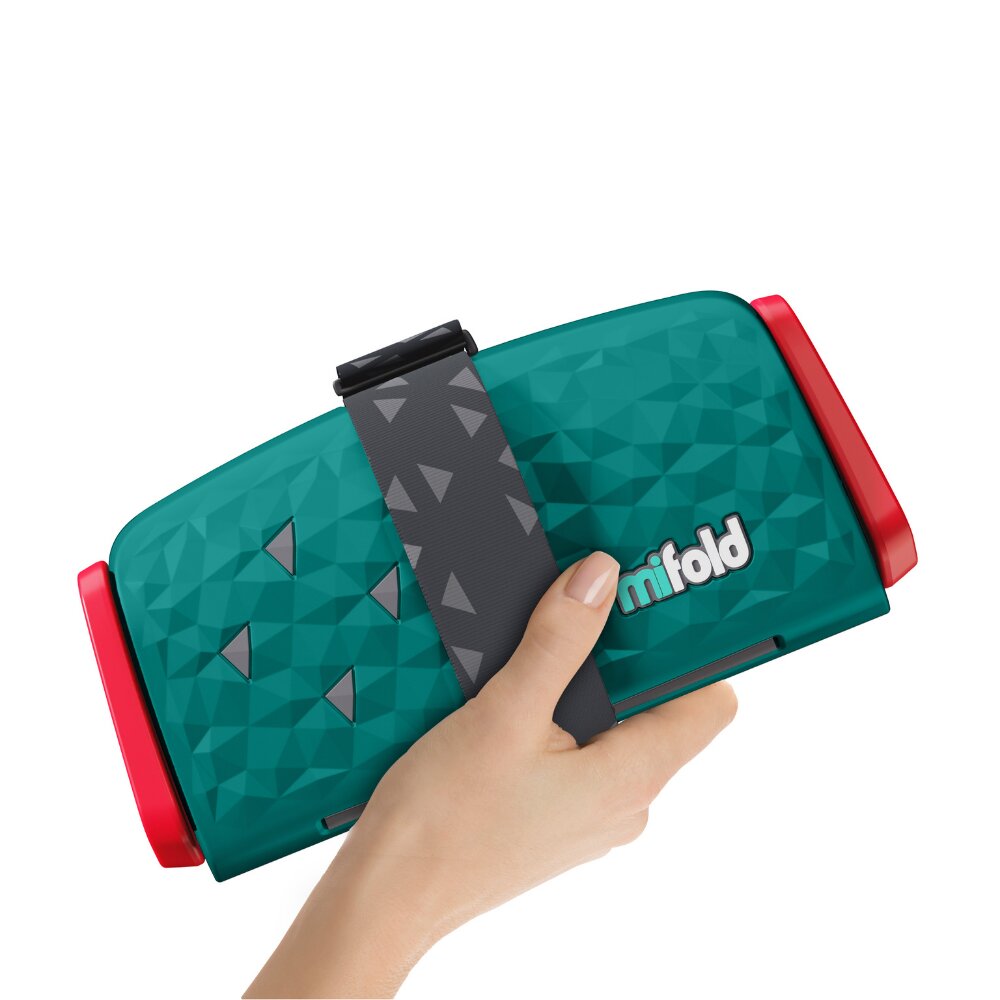 Mifold Grab-and-Go Booster Seat Emerald Green