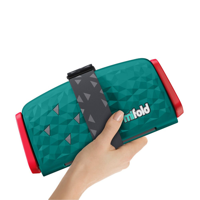 Mifold Grab-and-Go Booster Seat Emerald Green