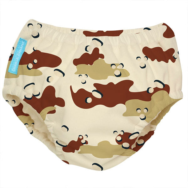 Charlie Banana 2-in-1 Assorted Colours Swim Diaper & Training Pants Chocolate Chip - 4 Sizes Available!