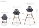 [1 yr local warranty] Childhome Evolu 2 High Chair - Natural Anthracite