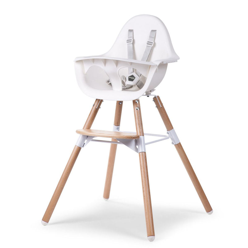 [1 yr local warranty] Childhome Evolu 2 High Chair - Natural White