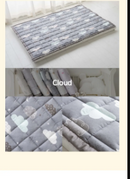LOLBaby Zoom2 Waterproof Mat - Night Sky Cloud