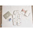 Hi Jell-O-Cool Stroller Liner - Painting Blue | Little Baby.