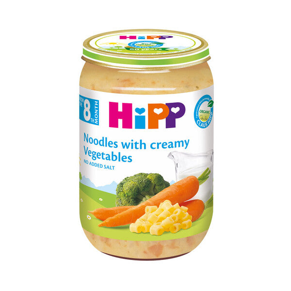 Hipp Organic Noodles with Creamy Vegetables 220g Exp: 09/24