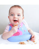 Nuby Fun 3D Silicon Bib - Flamingo