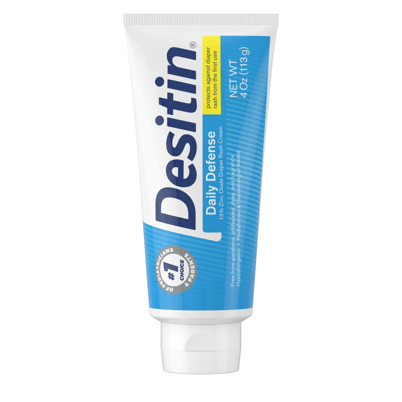 4 PACK - Desitin Daily Defense Diaper Cream 4oz BLUE Exp: 04/23
