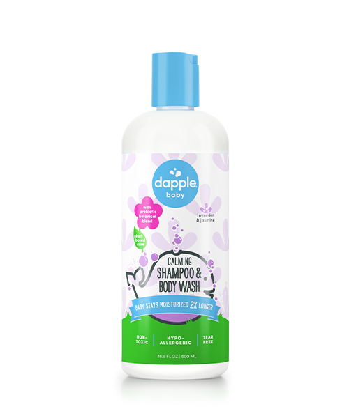 Dapple Shampoo & Body Wash (Lavender and Jasmine), 500ml