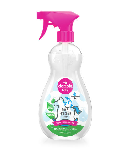 Dapple Toy & Highchair Cleaner - Fragrance Free 16.9oz (500ml)