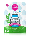 Dapple Baby Bottle & Dish Liquid Refill Pack Fragrance Free 34oz