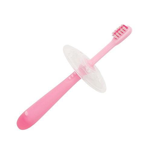 [Pack of 2 Pcs] Pigeon Training Toothbrush Lesson 4 - Pink (Made In Japan)