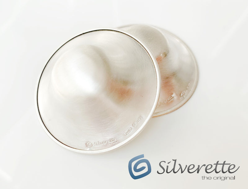 Silverette Silver Nursing Nipple Cups (1 Pair) - XL