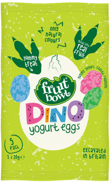 Fruit Bowl Dino Yogurt Eggs (5x20g) Exp: 09/24