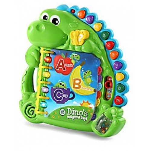 LeapFrog Dino's Delightful Day Book (3 Months Local Warranty)