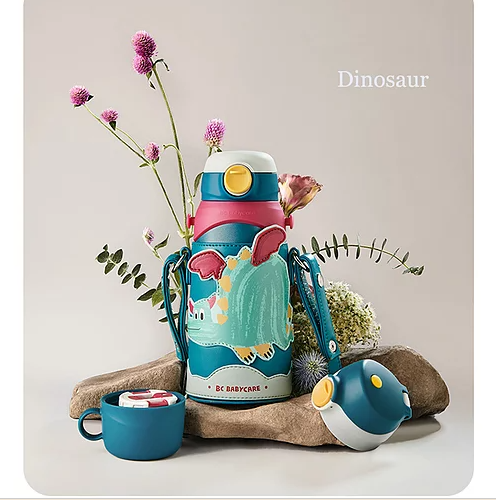 Babycare 3 in 1 Thermal Water Bottle - Dinasour