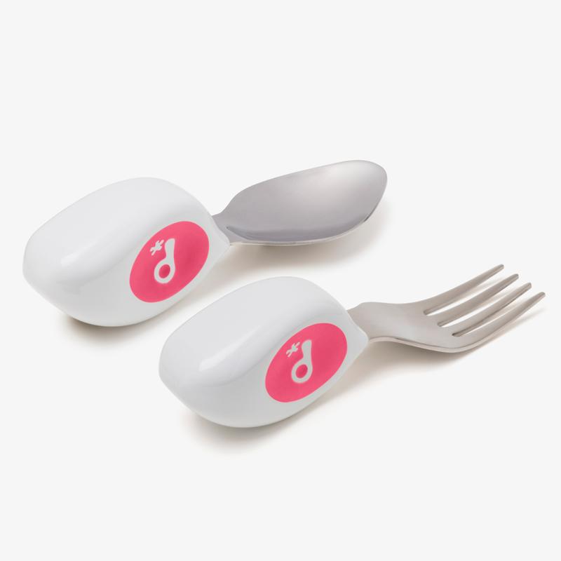 Doddl 2-Piece Children's Cutlery - Magenta
