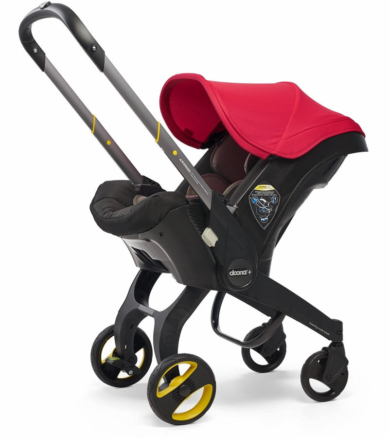 Doona Infant Car seat Stroller - Flame Red (2 Years Local Warranty)